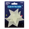 Fluorescencyjne naklejki Apli Kids - Duże Gwiazdki 3 sztuki