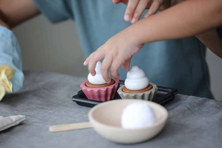 Zestaw do przygotowania Babeczek, Plan Toys