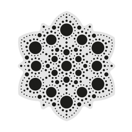 Malowanie kropkami DUO Zawilec 10 cm