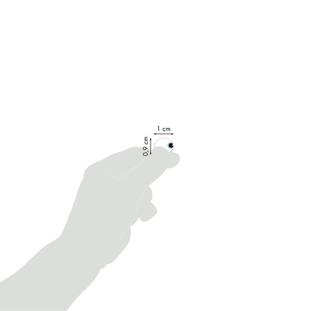 Naklejki 3D wypukłe Oczy Ekspresyjne