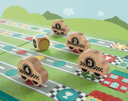 Gra planszowa Apli Kids - Wyścigi