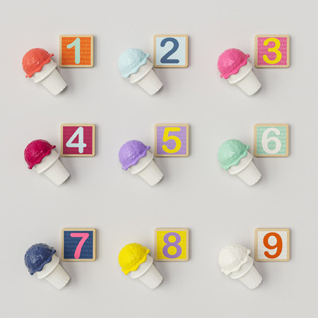 Zabawka matematyczna Lodziarnia –  24 mies. + Topbright