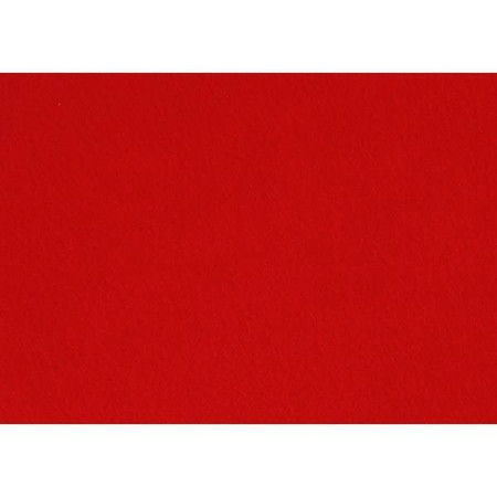 Filc 10 ark. A4 Czerwony