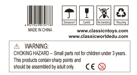 CLASSIC WORLD EDU Drewniana Sztaluga Edukacyjna