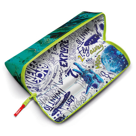 Piórnik do pokolorowania Trendy zielony