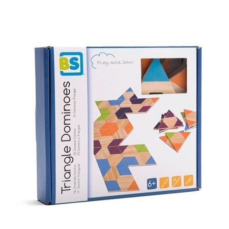 Buiten Speel, Domino drewniane Trójkąty