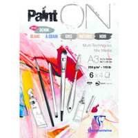 Blok papieru Mixmedia 6 kolorów A3, 250g