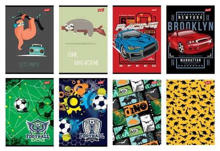 Zeszyt A5 16k. gładki Unipap