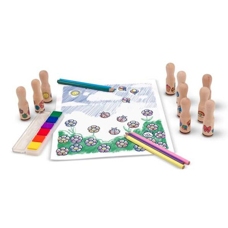 Melissa and Doug - zestaw stempelków DeLuxe