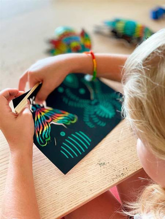 Box Candiy, zestaw kreatywny 3D zdrapka Robaczki