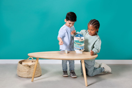 BS Toys, drewniana zjeżdżalnia tor samochodowy