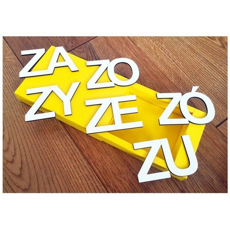 Sylaby Prymarne 3D (Za, Ze, Zo, Zu, Zó, Zy)