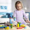 Klocki dla dzieci drewniane kolorowe Melissa and Doug