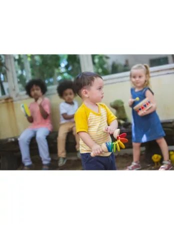 PlanToys | Drewniana klekotka PT6413