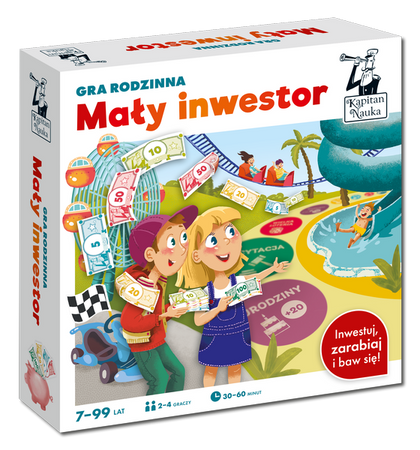 Kapitan Nauka. Mały inwestor. Gra edukacyjna