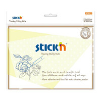 Przezroczysty notes samoprzylepny kalka do odrysowywania 152x203 mm, 30 kartek