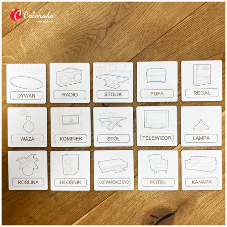 Układanka Tematyczna– Salon