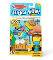 Sticker WOW! Stempelek z naklejkami Buldożer