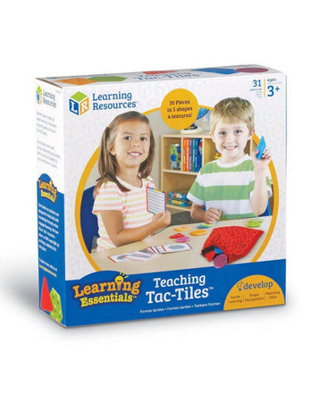 Learning Resources | Tabliczki sensoryczne w woreczku, zestaw