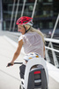 Hamax - Fotelik rowerowy Caress montowany na ramie - White/black