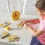 Learning Resources | Zegar i karty godzin, zestaw LERLER3220