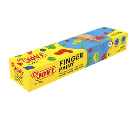 Farby do malowania palcami 5 kolorów po 35ml JOVI