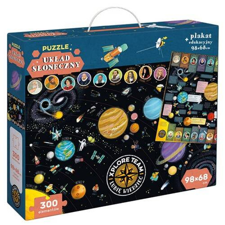 Puzzle Układ Słoneczny Xplore Team