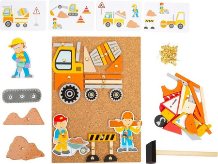 Przybijanka - wbijanka korkowa Plac budowy