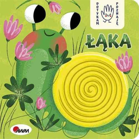 Książeczka sensoryczna, Dotykam, poznaję ŁĄKA