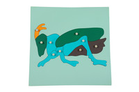 Puzzle ze zwierzętami - Konik polny