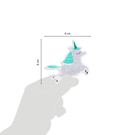 Naklejki 3D wypukłe Puffy, Jednorożce
