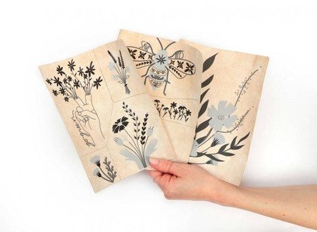 Zestaw do wyszywania na ubraniach Miłośniczka Przyrody