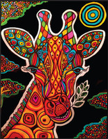 Kolorowanka Welwetowa 47x35 Żyrafa