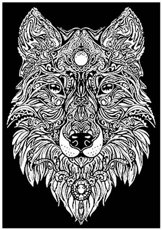 Kolorowanka Welwetowa 29,7x21 Lupus