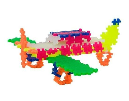 Plus-Plus, Mini Neon Tuba - 240 szt