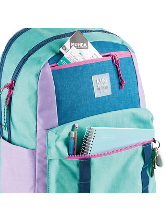 Plecak trzykomorowy Amsterdam Miquelrius - Rider Purple 28L