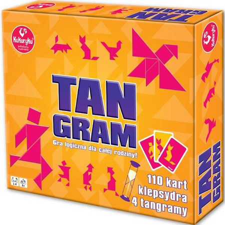 Układanka logiczna Tangram wyd. Kukuryku