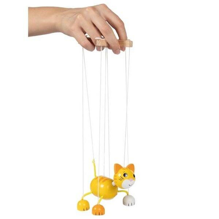 Marionetka na sznurkach kotek do teatrzyku Goki 51478