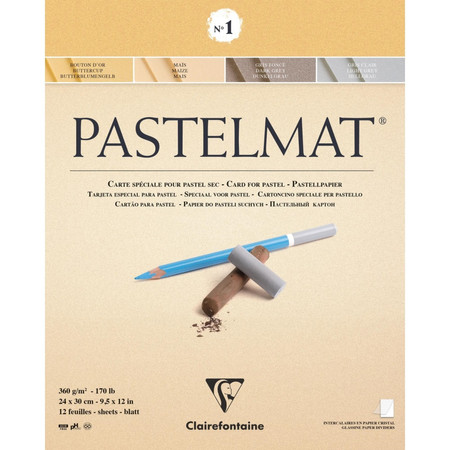 Blok Pastelmat n°1 24x30 cm, 360g, 12ark
