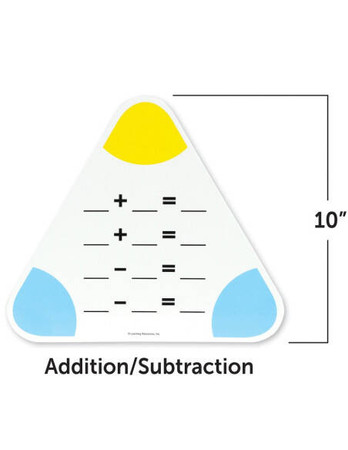 Learning Resources | Działania matematyczne, ścieralne tabliczki