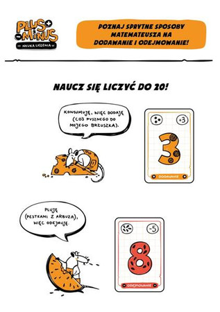 Gra Plus minus. Nauka liczenia