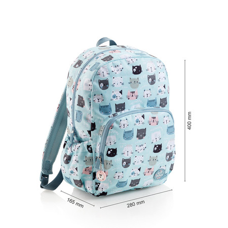 Plecak dwukomorowy Roma Cat Miquelrius