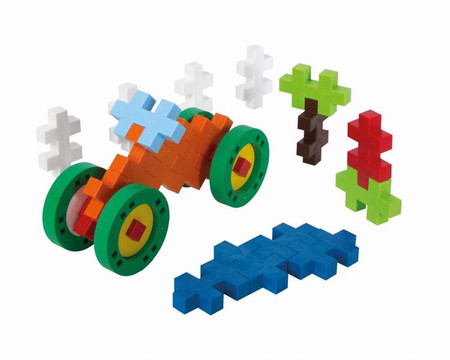 Plus-Plus Midi Basic - Make & GO! - 29 szt. Motor