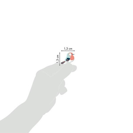 Naklejki 3D wypukłe Ptaszki