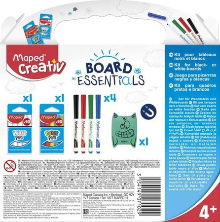 Maped Creativ Zestaw Do Pisania Po Tablicach  Biał.I Czar