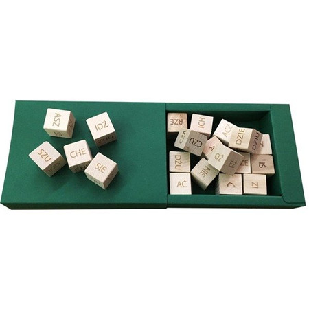 Wieloznaki – drewniane klocki do nauki czytania