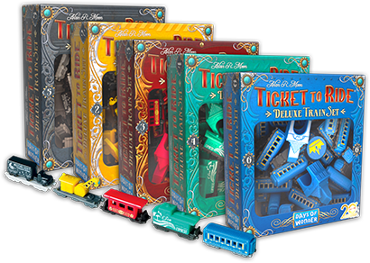 Wsiąść do Pociągu: 20. Rocznica - Ekskluzywny zestaw pociągów 1 display