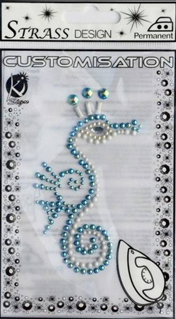 Naprasowanka mała Ćwiekowa Konik Morski 2