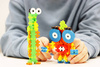 Plus-Plus, Mini Mix 240 szt. Stworki i Potworki  - Learn to build