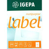 Etykiety 105x148 mm 4 szt/arkusz Igepa